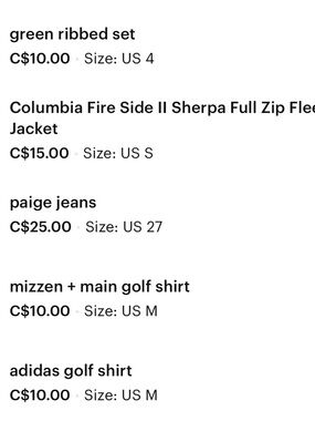 Things for Marie